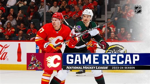 Coyotes @ Flames 4/14 | NHL Highlights 2024