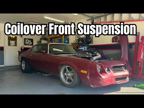 New Coilover Front Suspension on the Z2H8 Camaro