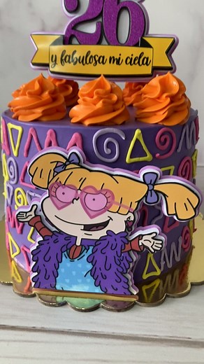 Delicioso Pastel de Angélica de los Rugrats