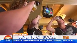 938K views · 9.1K reactions | A new study has revealed drinking alcohol most days of the week can actually reduce the risk of developing diabetes by 27% in men, and 32% in women. Wine was found to have a bigger effect than beer. #9Today | TODAY | Facebook