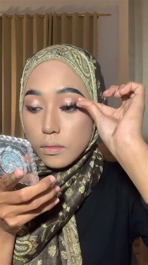 Makeup Arab Cuma Pakai 2 Produk #makeup #makeuptutorial #skincare #makeuparab