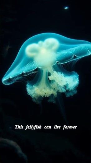 “This Jellyfish Can Live Forever 🌊 #Shorts #MindBlowingFacts #Jellyfish #AI #DidYouKnow
