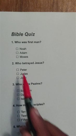 Science Quiz: Test Your Knowledge on Biblical Facts