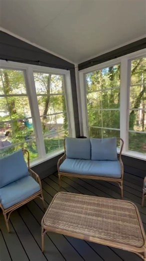TimberTech on Instagram: "New year, new ways to enjoy those outdoor moments you love, both indoors and out. Decking: Prime+ Collection - Sea Salt Gray 📸: @auburn_deck_company"