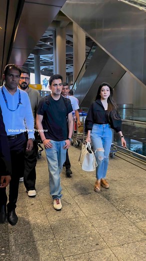 2.5M views · 10K reactions | Gautam Gambhir With Wife Spotted At Airport | Movie Review Preview | Facebook