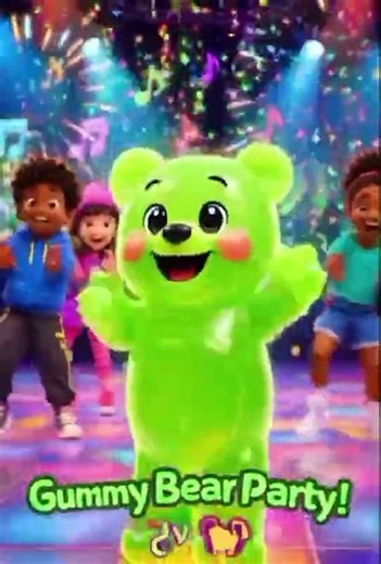 Let’s Move! Gummy Bear Dance | Kids Dance Song