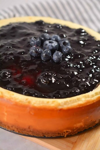 Fresh Blueberry Cheesecake