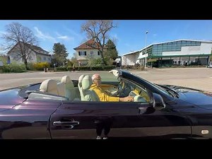 Lexus SC 430 roof opening and closing