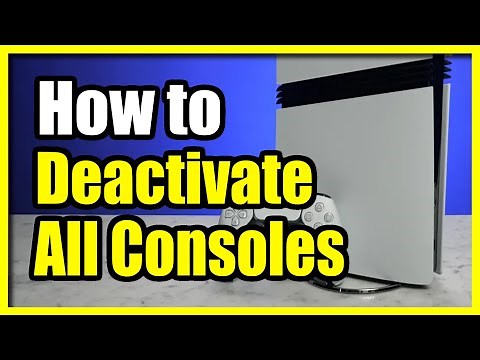 How to Deactivate PS4/PS5/Pro as Primary Console Remotely (Console Sharing Offline Play)