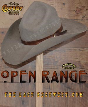 Open Range Cowboy Hat - The Last Best West