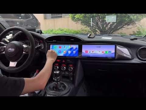 NaviHua Toyota 86 Subaru BRZ Android car stereo system dual 12.3 inch car radio gps navigation