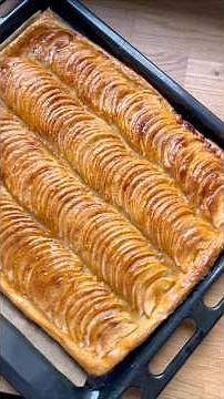 Tarte Fine aux Pommes 100% Maison | Recette Facile, Rapide et Croustillante avec Pâte Feuilletée
