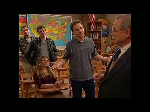 BOY MEETS WORLD - "The Gang Says Goodbye to Mr. Feeny" - Final Episode - Last Scene - 2000
