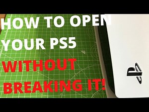 How To Open Up Your PS5 Console - Without Breaking It! Carefully Does It..
