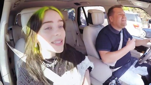 Billie Eilish had her turn on Carpool Karaoke during The Late Late Show with James Corden last night! 🚗 Watch as she performs her biggest hits, “bad guy,” “all the good girls go to hell” and more! ↳ https://umg.lnk.to/BillieEilishCPK | Universal Music Group
