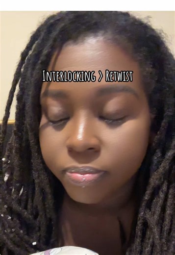 Replying to @Aries50@ #retwist #interlocking #locs #starterlocs #loctician