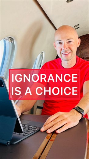 Ignorance is a choice. That might sound harsh, but it’s true. In a world where every answer is a click away, not knowing how to build a business, invest, or learn a new skill is no longer about access — it’s about mindset. I wasn’t born with this knowledge; I chose to learn it. And you can too. #millionairemindset #entrepreneurlife #investing | Antony Chesworth