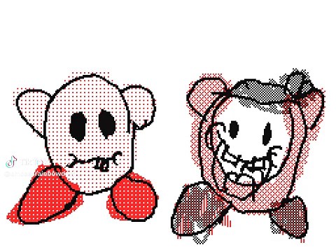 Kirby and Waddle Dee go lick Meta Knight #kirby #metaknight #lick #flipnote #dsi Pulled this one out of The Vault - I actually made this animation a whole year ago today and it was sorta the predecessor to the first technically