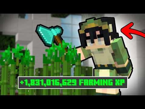 the man who broke farming... | Hypixel Skyblock