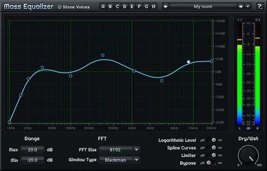 Moss Equalizer by Stone Voices - EQ Plugin VST VST3
