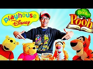 The BOOK OF POOH Playhouse Disney INCREDIBLE collection! | JustinTalksPuppets