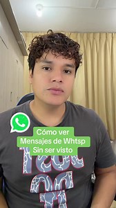 Cómo ver mensajes de WhatsApp sin que se den cuenta #mensajes #whatsapp #android #tips #tecnologia