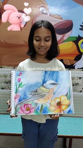 Kids Drawing and Paintings #childrenactivities #kidsart #kidsdrawing #artclass Priyadarshini art classes | Priyadarshini art classes