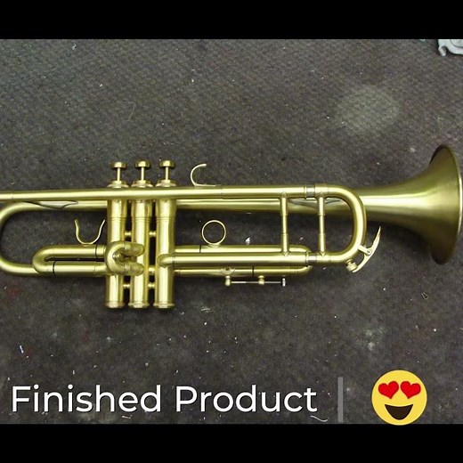 Scratch Finish Trumpet Repair Overhaul- Ward-Brodt Music