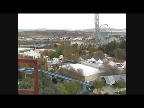 Freefall at Six Flags Magic Moutain