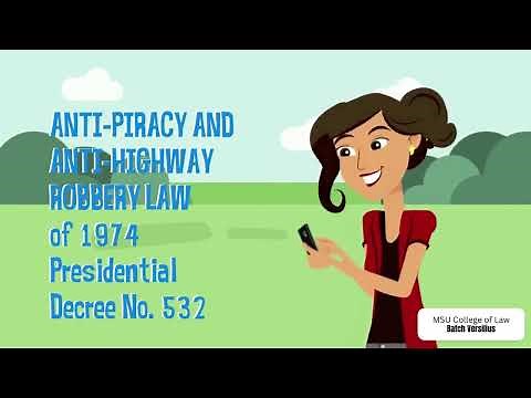 PD 532 Anti Piracy and Anti Highway Robbery