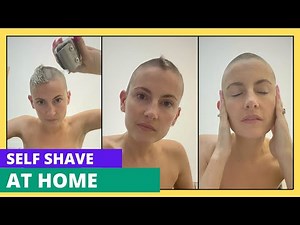 Shaving it without a guard! 😳