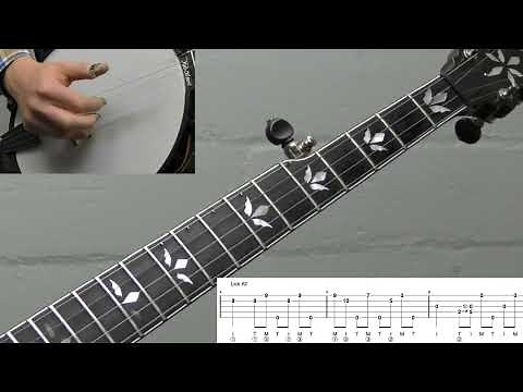 10 Easy Melodic Licks | Intermediate Bluegrass Banjo Lesson With Tab