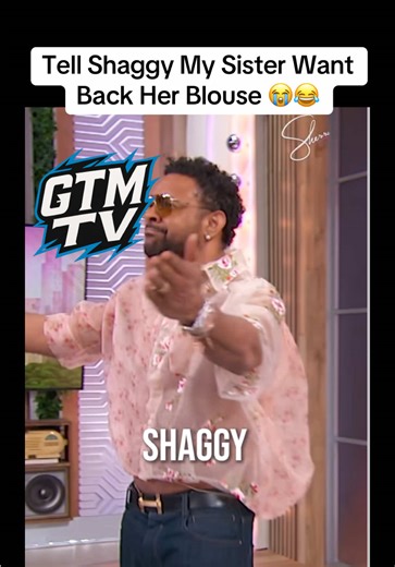 Tell Shaggy My Sister Want Back Her Blouse 😭😂 #shaggy #fyp #jamaicatiktok #rosealee #jayden