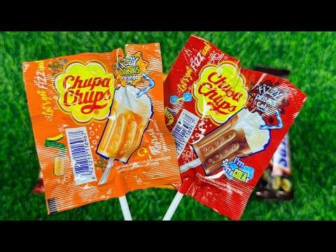 ASMR Candy Taste Test | Chupa Chups, Kit Kat, Hershey’s & Snickers #candy #asmr