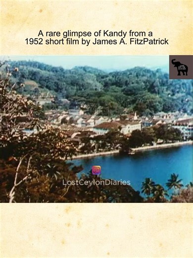 Lost Ceylon Diaries on Instagram: "This short video footage is taken by James A. FitzPatrick, a renowned American filmmaker known for his "Traveltalks" series, which showcased the beauty of different parts of the world to cinema audiences. In the 1950s, FitzPatrick visited Ceylon (modern-day Sri Lanka) and captured the island’s stunning landscapes, ancient heritage, and vibrant daily life. His short film, often referred to as "Seeing Ceylon," was designed to introduce international viewers to th