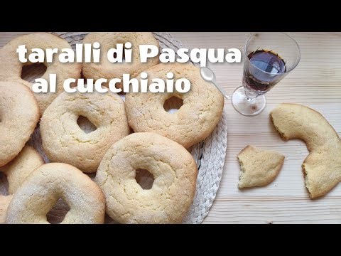 TARALLI DI PASQUA AL CUCCHIAIO 🤍FACILISSIMI SENZA IMPASTARE