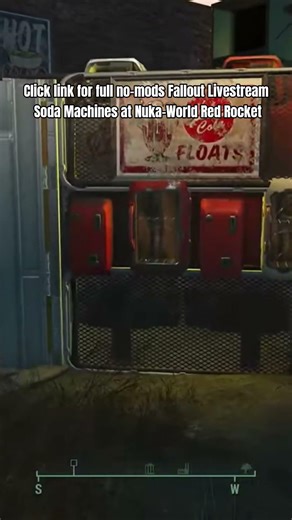 Soda Machines at Red Rocket Robot Raceway no mods 'Real Time Settlement Building'