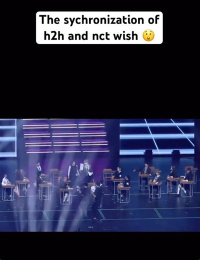 Syncronization h2h nct wish at mama awards 2025 #nctwish #h2h #kpop #mama2025 #shorts