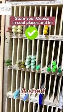 How to properly store your Copic Markers