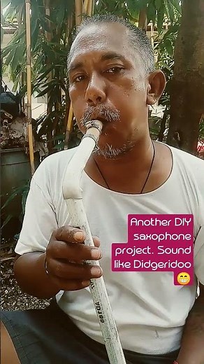 My DIY Saxophone PVC with DIY Bamboo mouthpiece.
