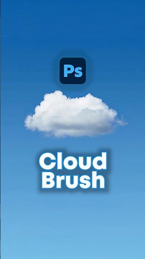 Create a Cloud Brush in Photoshop Tutorial