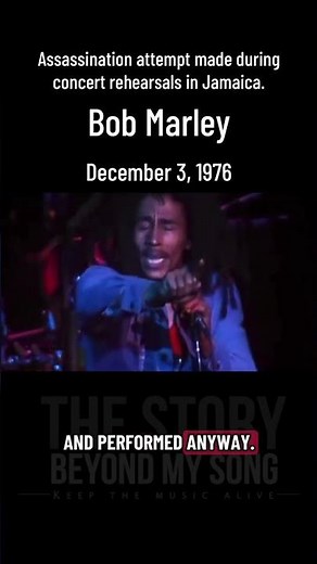 Bob Marley: The Day He Survived an Assassination Attempt | December 3, 1976 #musichistory
