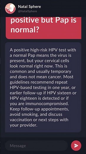 What if HPV is positive but Pap is normal?