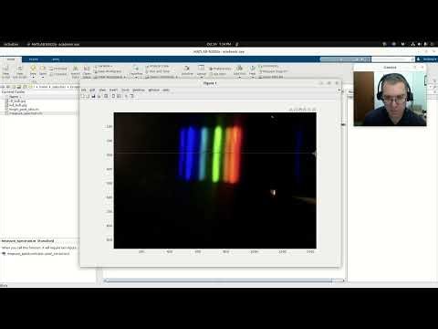 Spectrometer Spectrum Generation with MATLAB