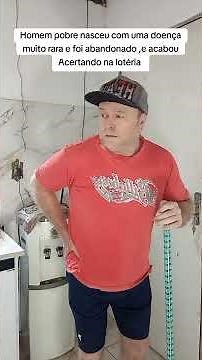 Homem pobre nasceu com uma doença e acabou Acertando na lotéria #carlosmemes #noticias