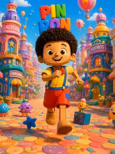 PIN PON is a rag and cardboard doll / songs from Jonah's Magic Farm #pinpon