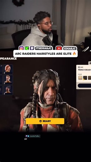 ARC RAIDERS HAIRSTYLES ARE ELITE 🔥 Follow My 🟣 Twitch & 🟢 Kick: ItsEdgarJC • • • #arcraiders #gamingreels #funnygaming #raiders #gaming #reels #gamer #trending #trends #viral #viralreels #fyp #foryou #foryoupage #ps5 #insta #instagram #streamer #game #looter #arc | Edgar Cortorreal