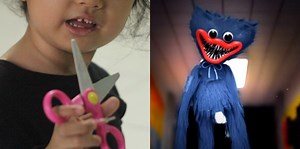 Anak Ambil Gunting Nak Tikam Adik, Bila Ibu Selidik Rupanya Terpengaruh Kartun Huggy Wuggy | theAsianparent Malaysia