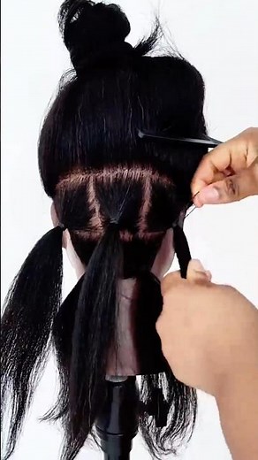 Struggling to part box braids? Try this 👀