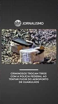Criminosos fogem após confronto com a Polícia Federal | #AquiAgora